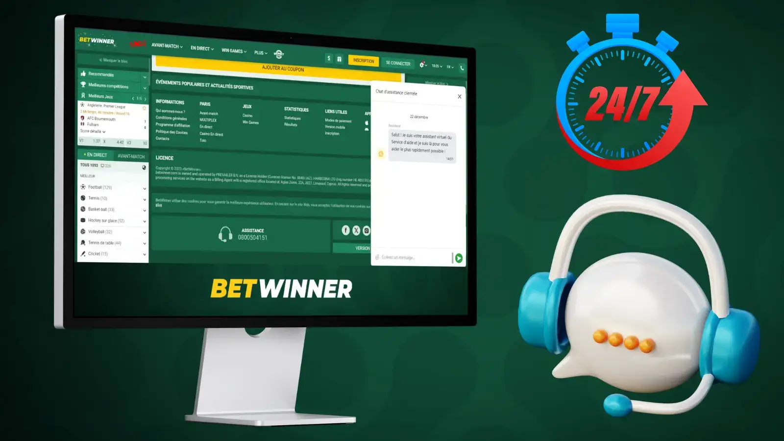 betwinner criar conta